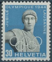 1944 - Olympiade - Abart • offenes Auge - postfrisch **