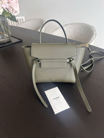 Celine Nano Belt Bag , Khaki, Neuwertig, Top Zustand! (53)