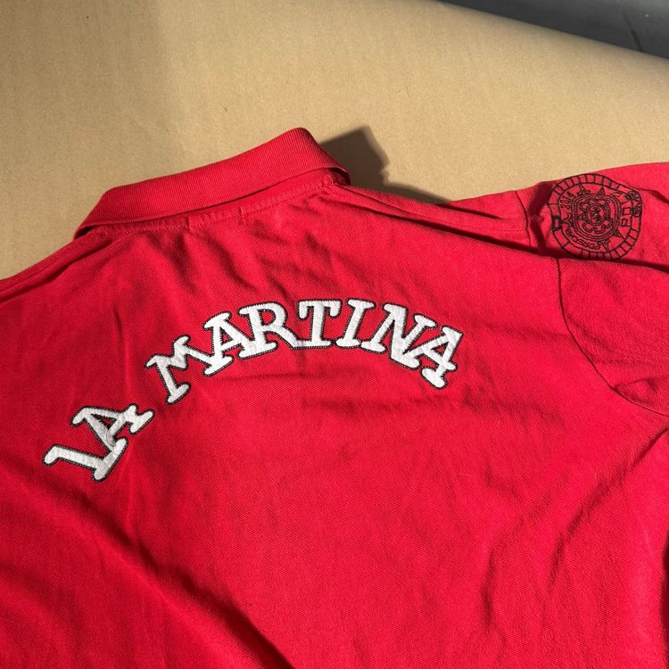 Ralph Lauren Magliette Polo: La Martina Porsche red polo (Ralph Lauren Poloshirt retro) – Usato da Rheinfelden venduto da sourced_limited 5