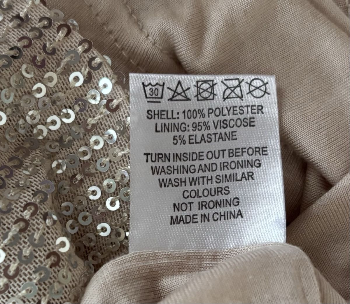 Zebra Vestiti: luftiges Pailletten Kleid Gr.Xl – Nuovo (secondo la descrizione) da Eglisau venduto da 3flower-power3 5