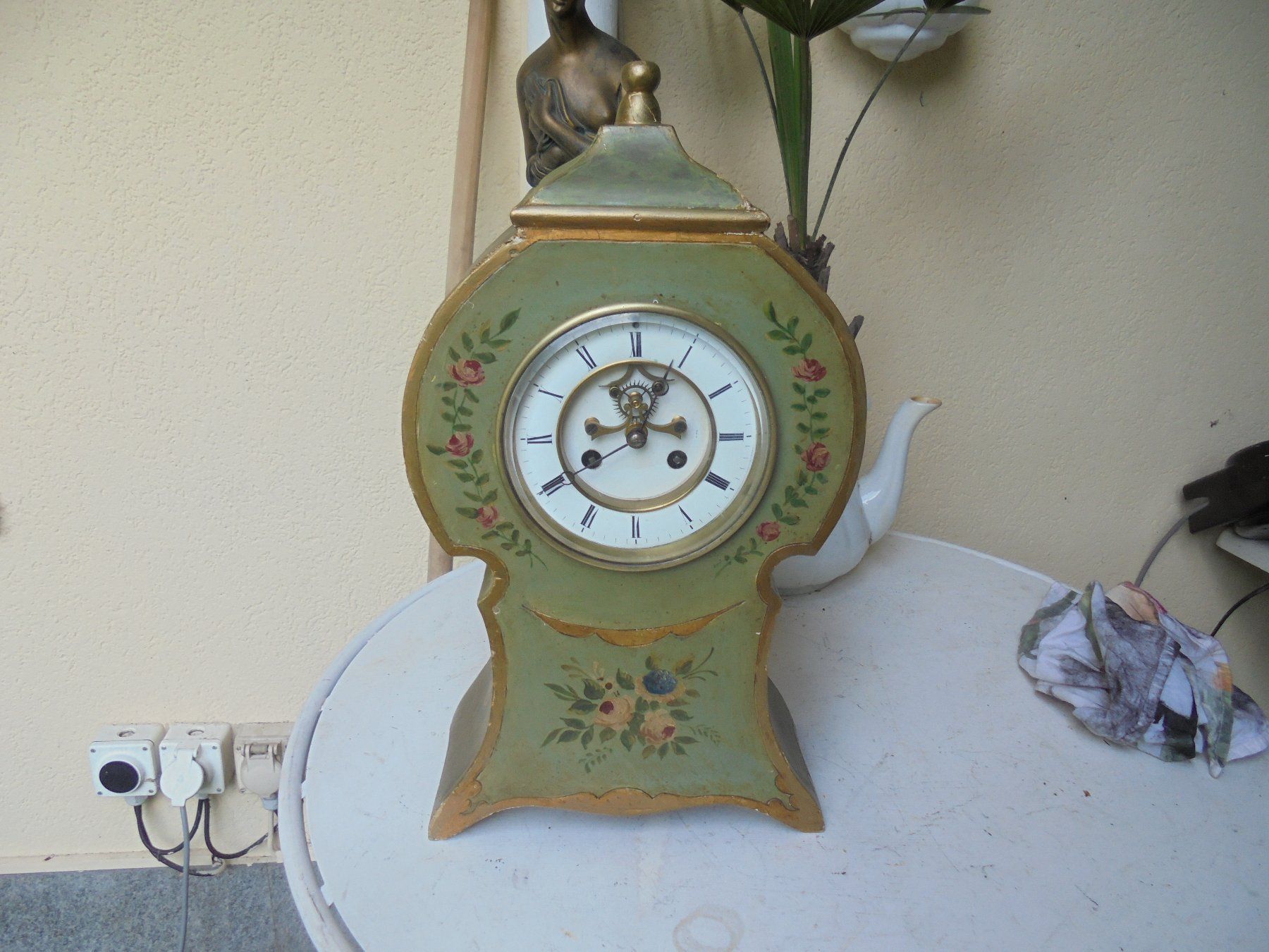 Orologi: Antike Pendule, ca. 1900 – Usato da Camorino venduto da Hunpete