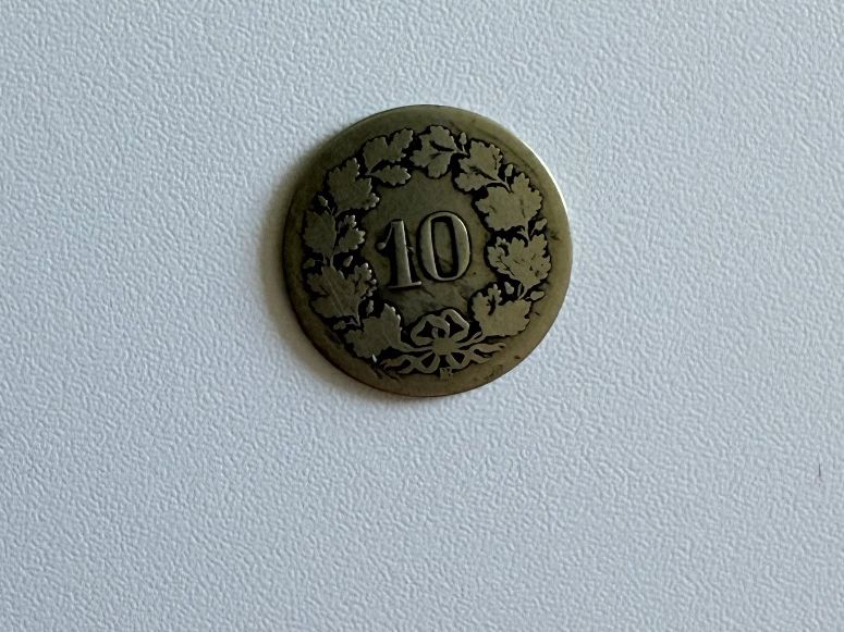 Toutes les monnaies: 10 Rappen 1850 – D'occasion à Münsingen par Olsek01 1