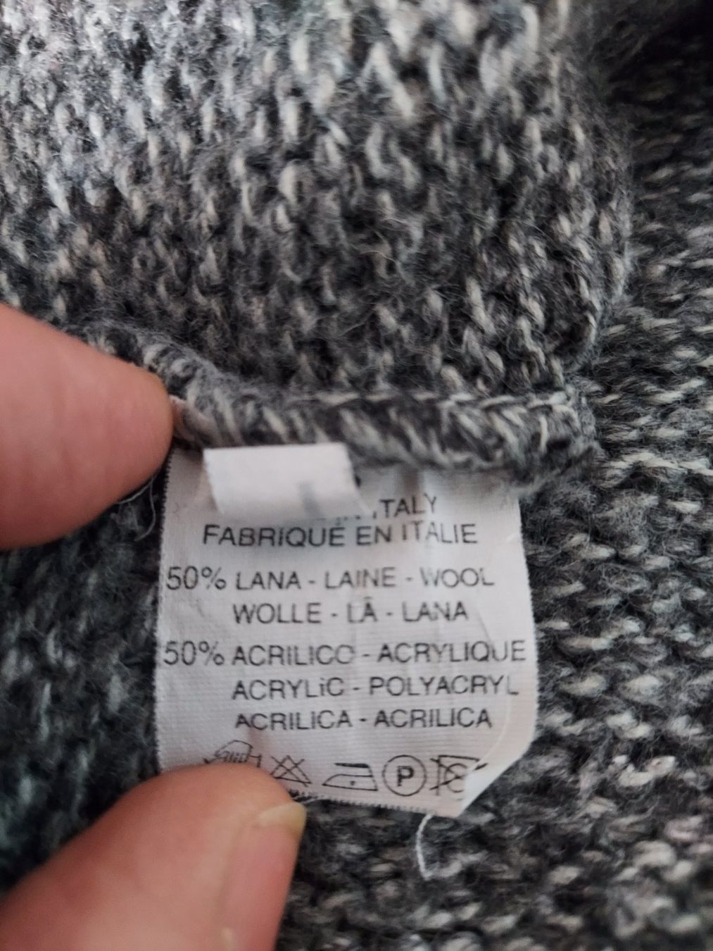 Maglioni & Felpe: warmer Pullover L aus Wolle/Baumwolle mit Reissverschluss – Usato da Zeiningen venduto da elcanaja 2