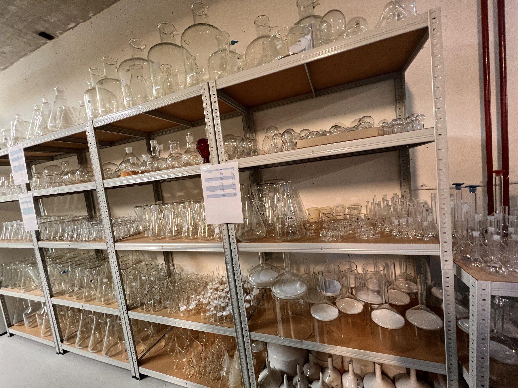 Schott Gläser: Laborglas Laborgewindeflasche 1000ml mit Deckel – Gebraucht aus Hölstein von  5