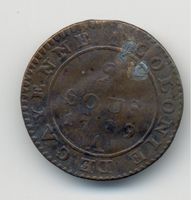 Französisch Guyana Colonie de Cayenne 2 Sous 1789A France