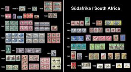Südafrika / South Africa 1913 - 1997, tolles Lot Briefmarken