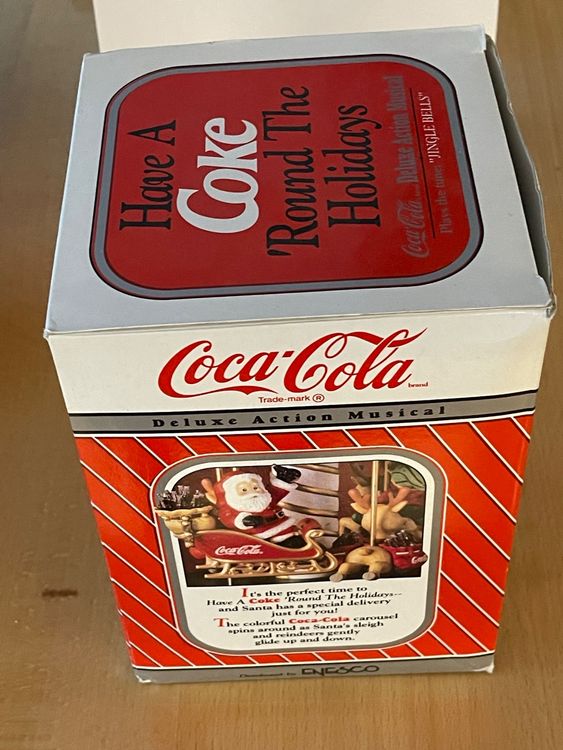 Enesco Spieldosen: Enesco Coca Cola Karussell – Neu (gemäss Beschreibung) aus Rüti ZH von alumedien 2