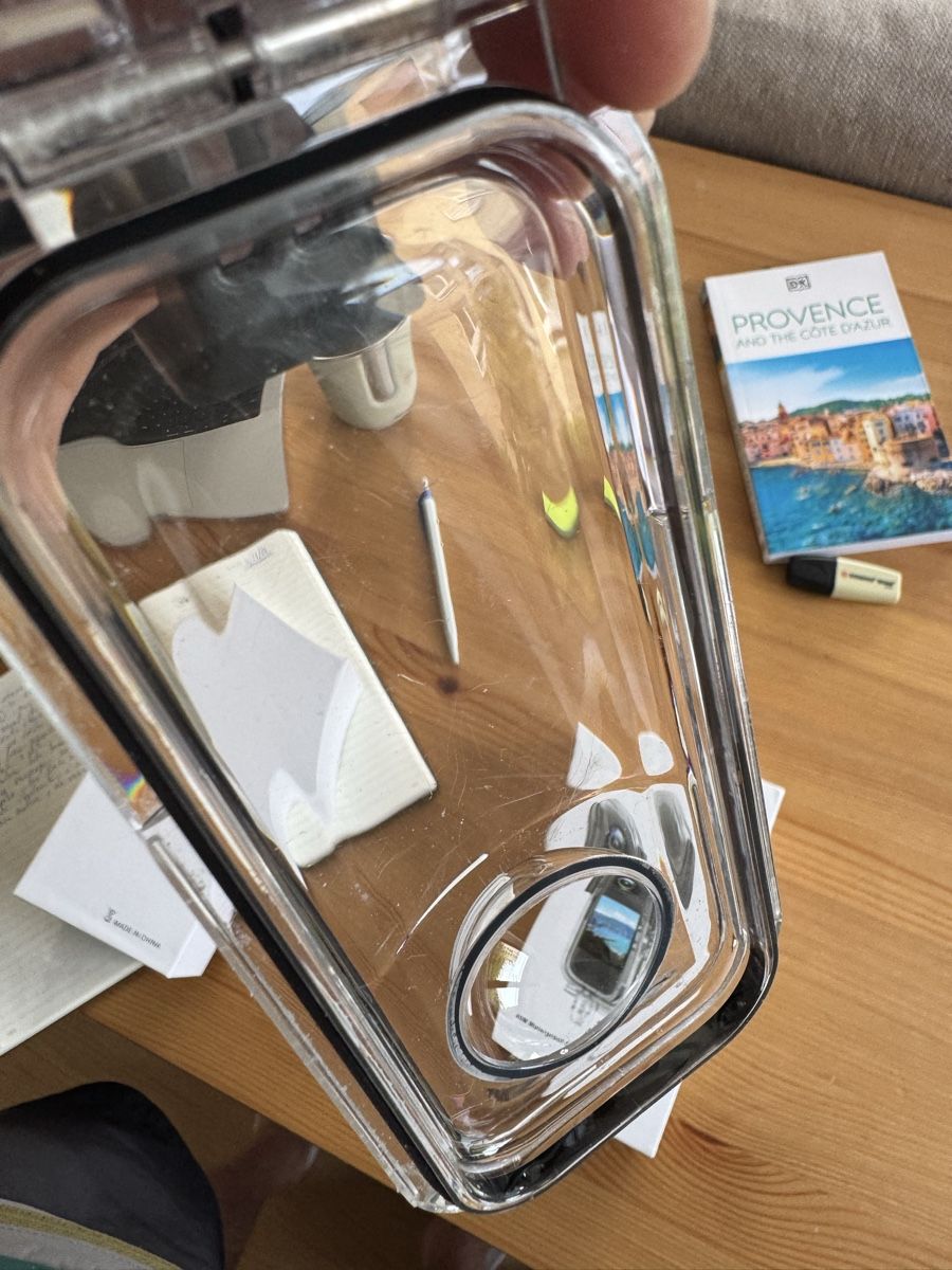 Lampade & Macchine fotografiche: Insta 360 X3 40 M waterproof Case ( second brand case )  – Usato da Zürich venduto da Carlos_Oliveira 4