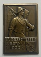 Plakette -- Landesschiessen Bern 1932