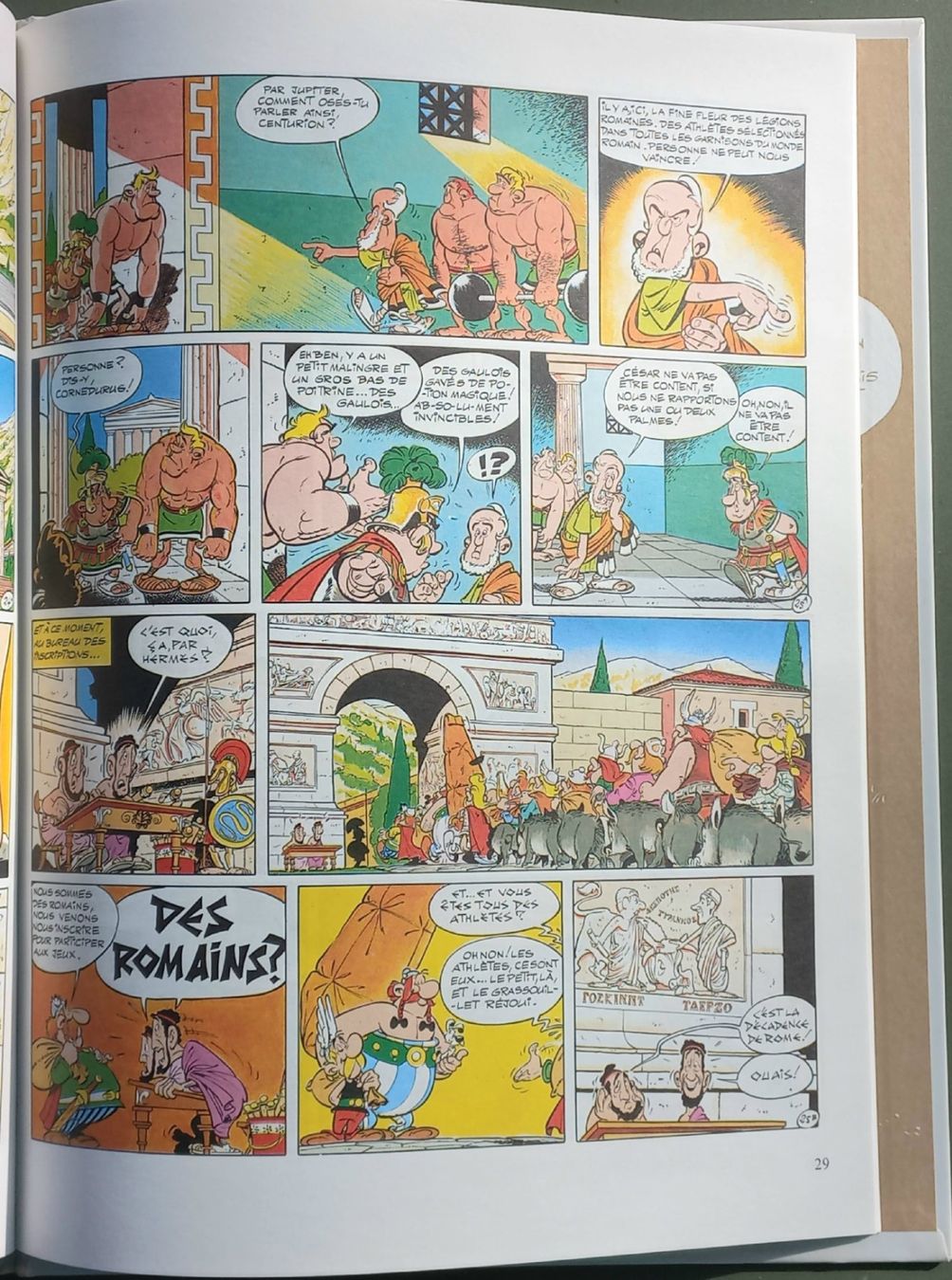 Fumetti: BD Comic - Astérix - aux Jeux Olympiques – Usato da Niederuzwil venduto da lubimaja 3