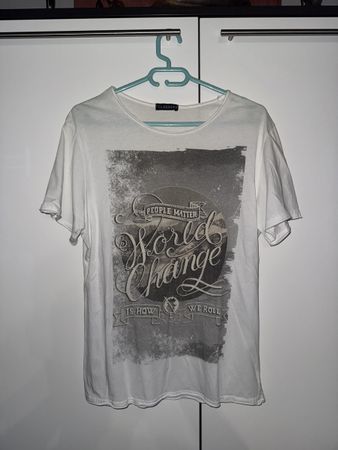T-shirt clubbers blanc