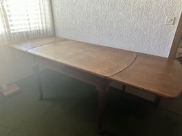Ausziehtisch Holz L. 128-218 B. 86cmH. 76cm