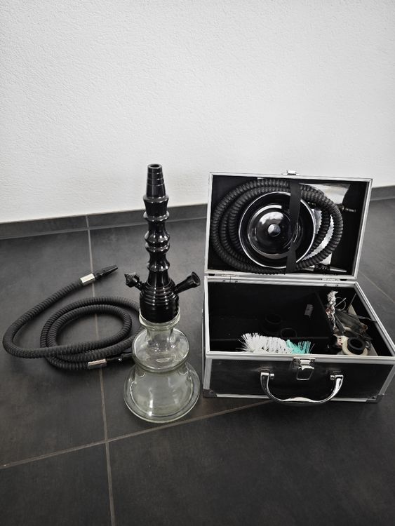 Original Shisha Wasserpfeife mit Zubehör im Koffer (Gebraucht) in ...