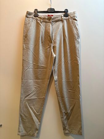Esprit Stoffhose beige Grösse 38 guter Zustand