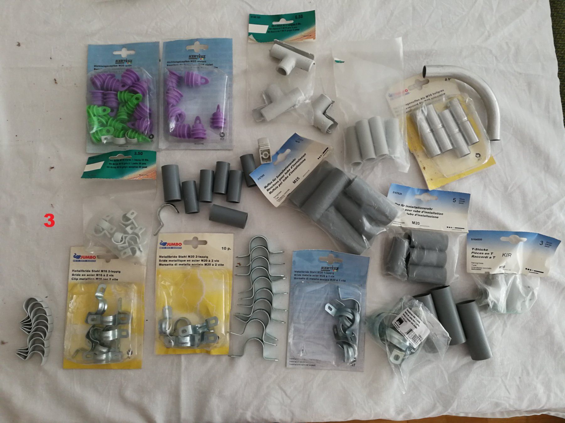 Stromzufuhr: Lot Elektromaterial – Neu (gemäss Beschreibung) aus Zürich von SciTec 2