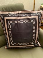 4 Neue Kissenhüllen , Schwarz/Beige 40 x 40 cm, H&M HOME