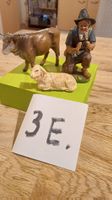 3 Antike Krippenfiguren