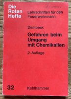 Feuerwehrbüchlein Gefahren im Umgang mit Chemikalien