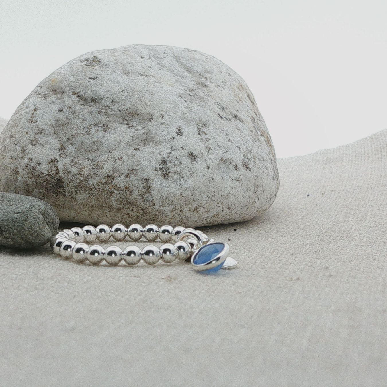 Olga Ribler Anelli: Bubble Silber Ring 925 mit Chalzedone Grösse 60 – Nuovo (secondo la descrizione) da Luzern venduto da Schmuckoutlet 3