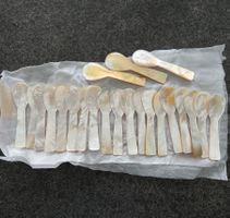 20er Set Original Perlmutt Kaviar Löffel