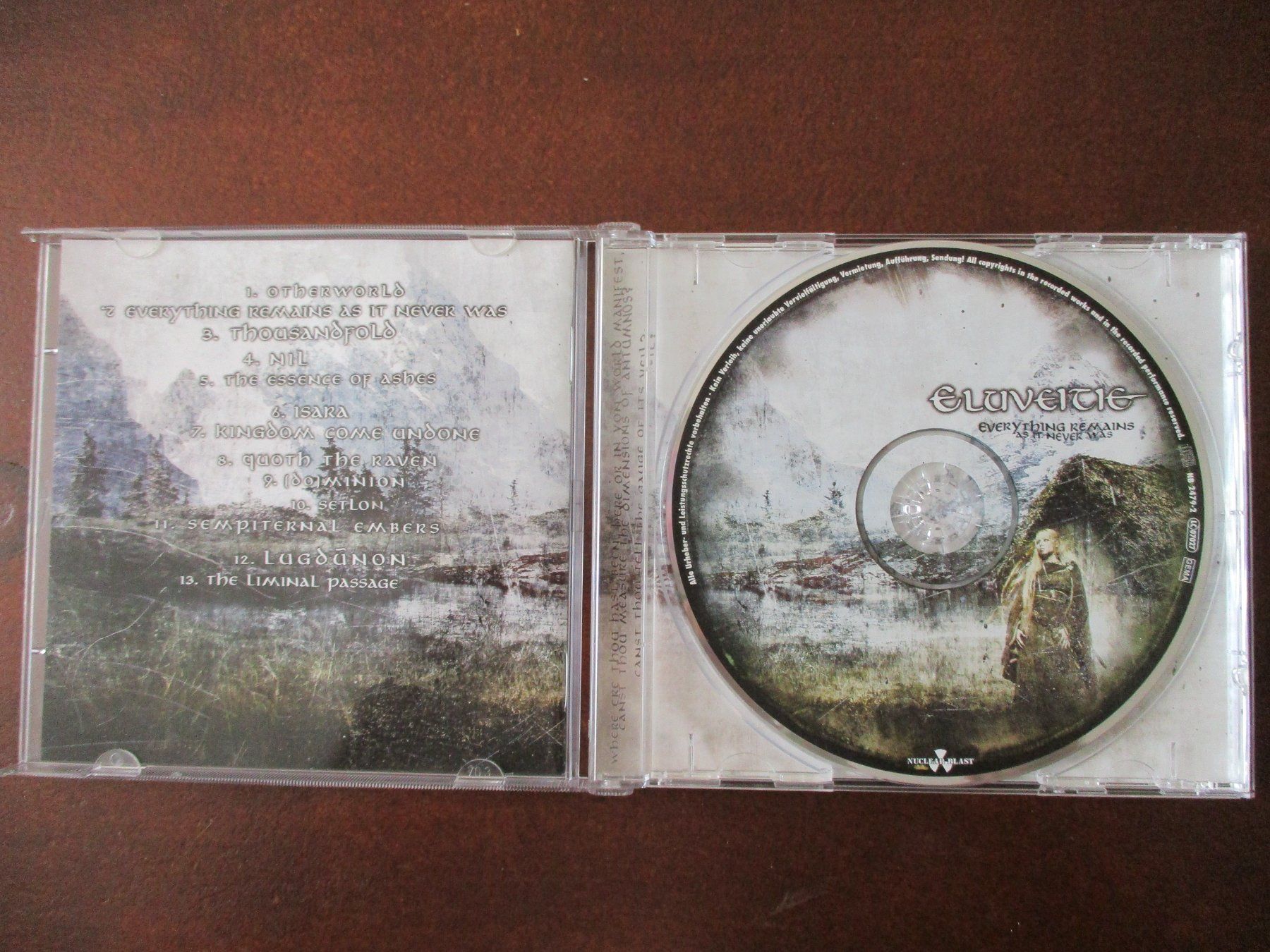CD: Eluveitie - Everything Remains – Usato da Liestal venduto da Disc-Point 1
