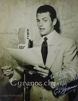 Ed Kemmer (1920-2004) Schauspieler - Autogramm