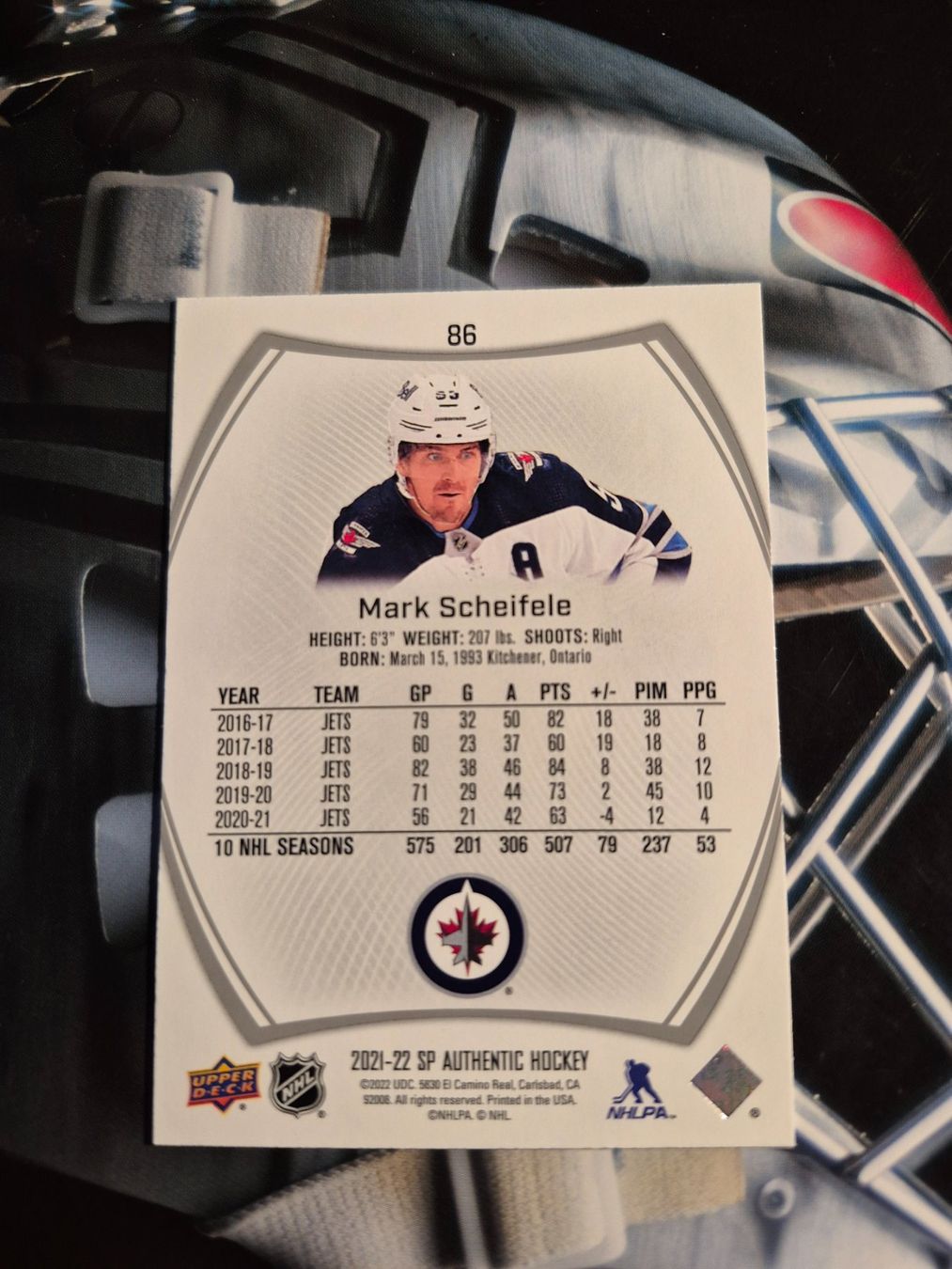 NHL Carte collezionabili: NHL Mark Scheifele Winnipeg Jets – Usato da Treiten venduto da Sauber73 1