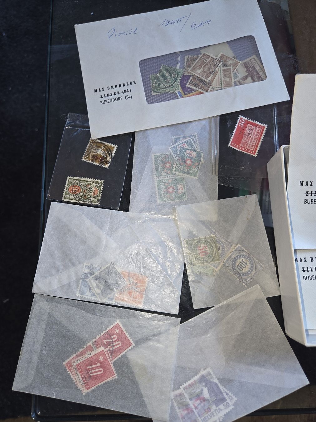 Tous les timbres: Gemischtes Briefmarkenkonvolut – D'occasion à Riehen par str_2msn 1
