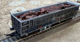 H0/AC (DC) verwittert SBB Cargo #31 85 6733 121-6 Fas Wagen