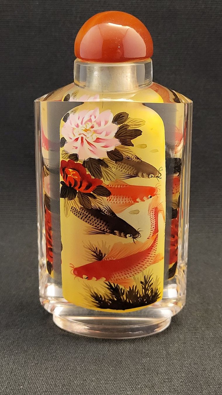 Flaconi: Snuff-Bottle mit Koi-Fisch Motiv – Usato da Basel venduto da spinne02 3