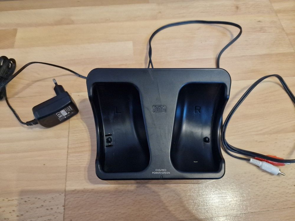 Cuffie Wireless Sony MDR-RF855RK Sovrauricolari Con Base Di Ricarica, Nere, Aperte Mai Usate - Foto 2