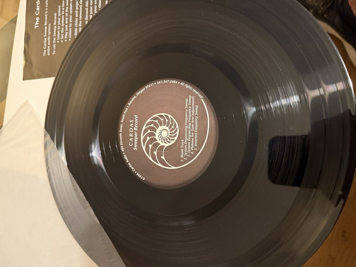 Dischi in vinile: Cardas Sweeper Record – Audiophile Test- & Setup-LP – Usato da Fribourg venduto da delgrand34 1