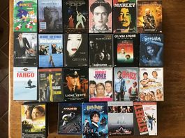 Gros lot de plus de 90 DVD films aventure …