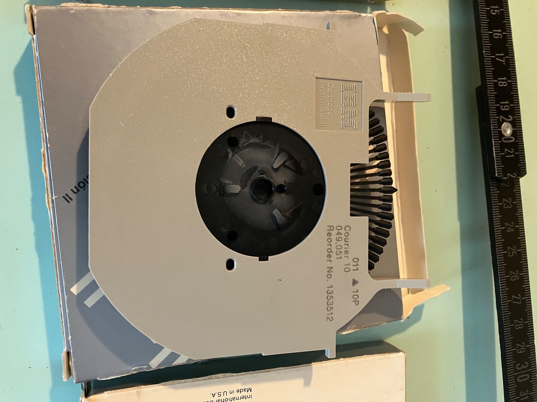 IBM Macchine da scrivere: IBM Typenrad Kassette II – Difettoso da Sattel venduto da Pinggi7 7