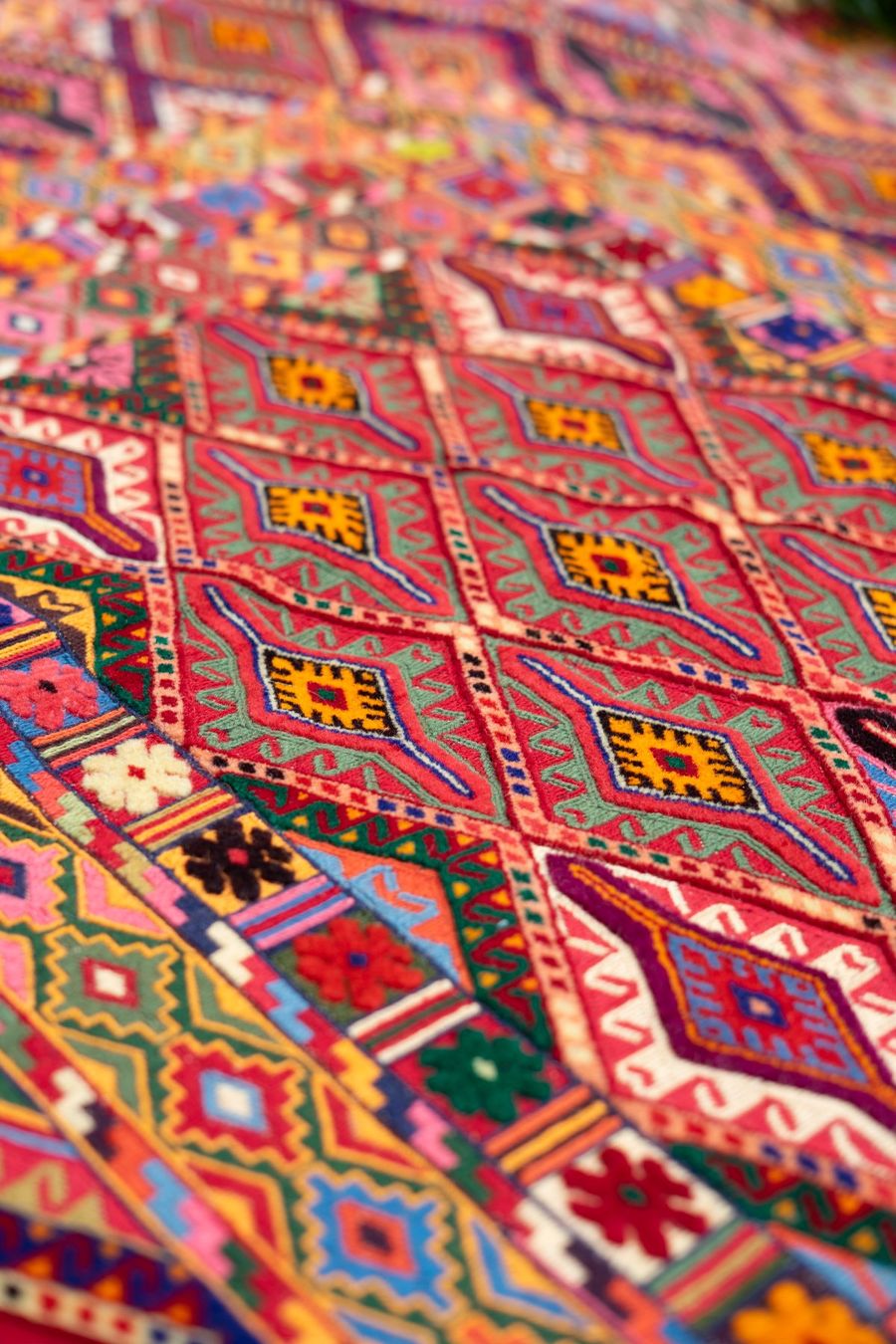 Kelim Tappeti: 189x146 Afghan Kelim Handgemacht – Nuovo e nell'imballaggio originale da Luzern venduto da Hera.Kollektiv 5