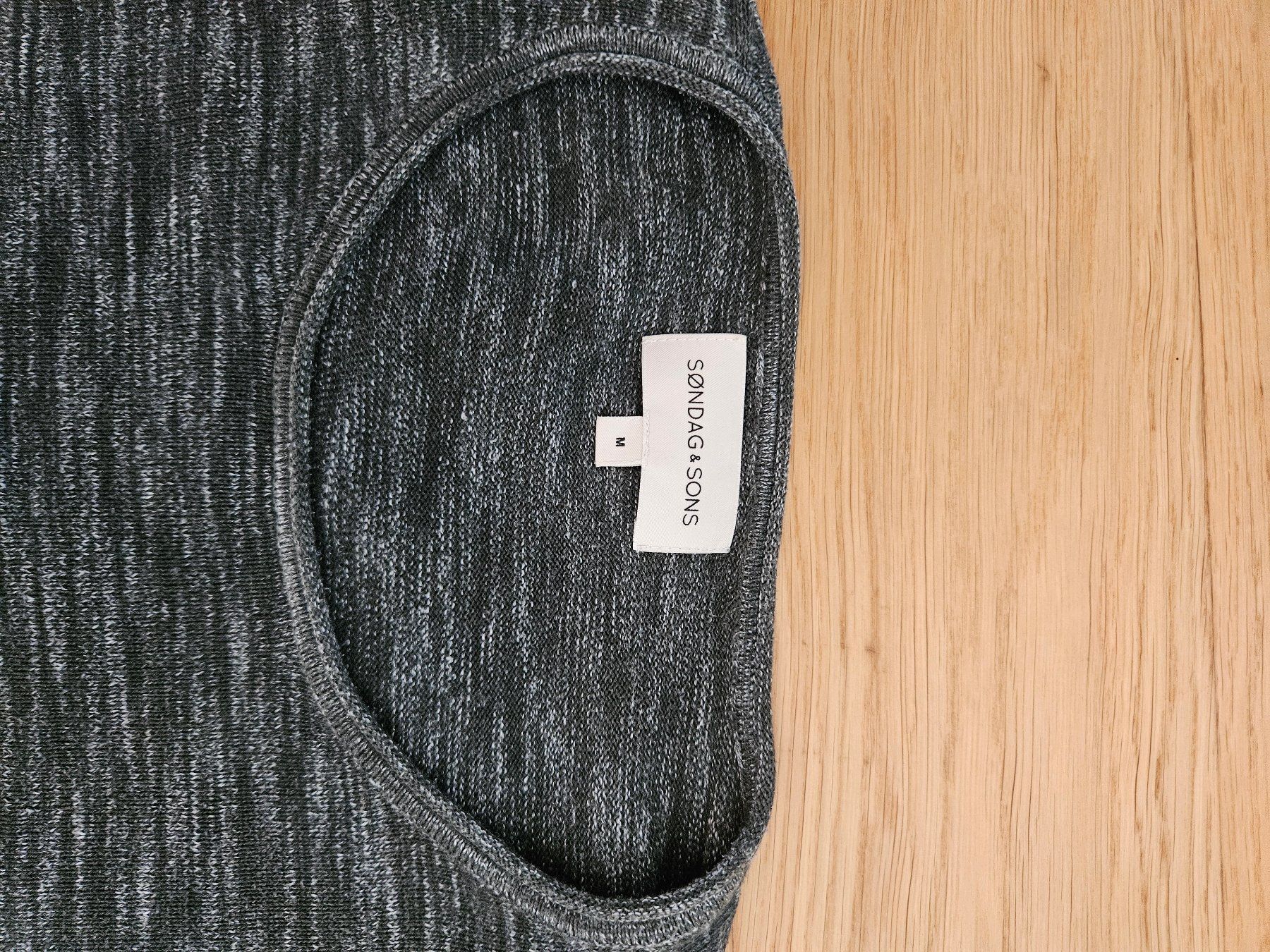 Maglioni & Felpe: Herren Pullover grün meliert, Grösse M – Usato da Liestal venduto da corneb 1