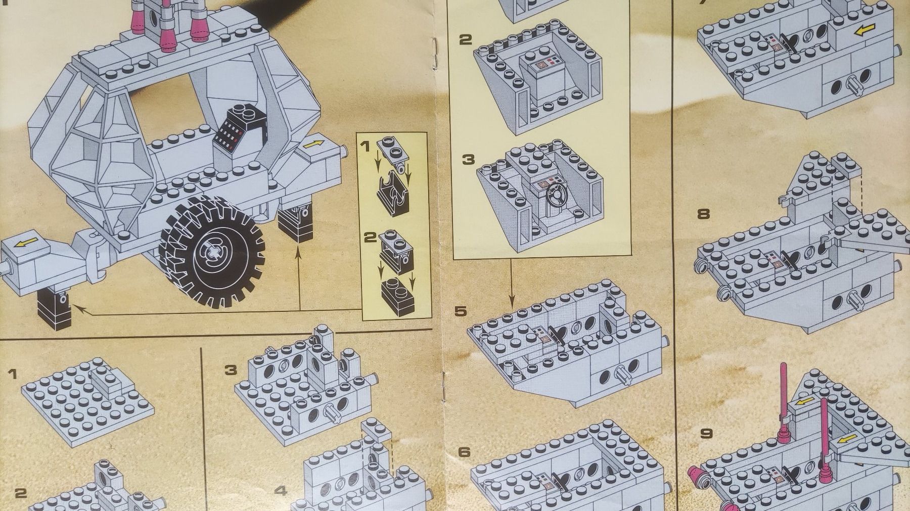 Lego Kit di costruzioni: LEGO Classic Space Anleitung / Instructions - 6952 – Usato da Muhen venduto da Legoholic 3