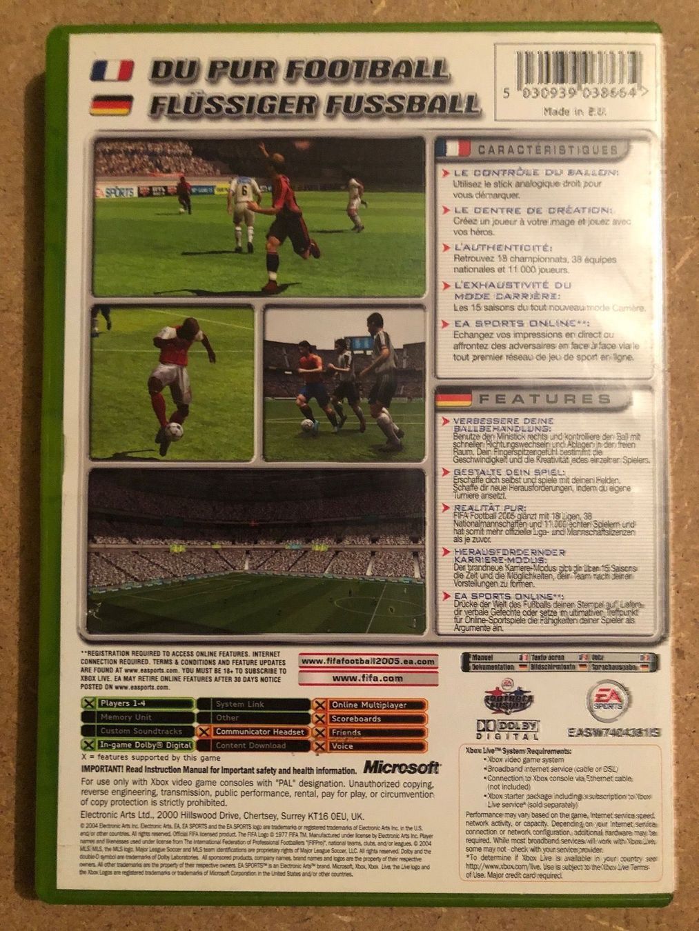 Spiele: FIFA 2005 für Xbox – Gebraucht aus Kestenholz von Mad18 1