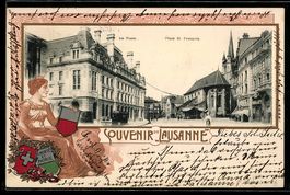 Lausanne, Place St. Francois, Le Poste