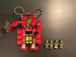 Lego Atlantis Unterwasserroboter und 4 Minifiguren