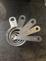 Cuillères-mesures, lot de 5 