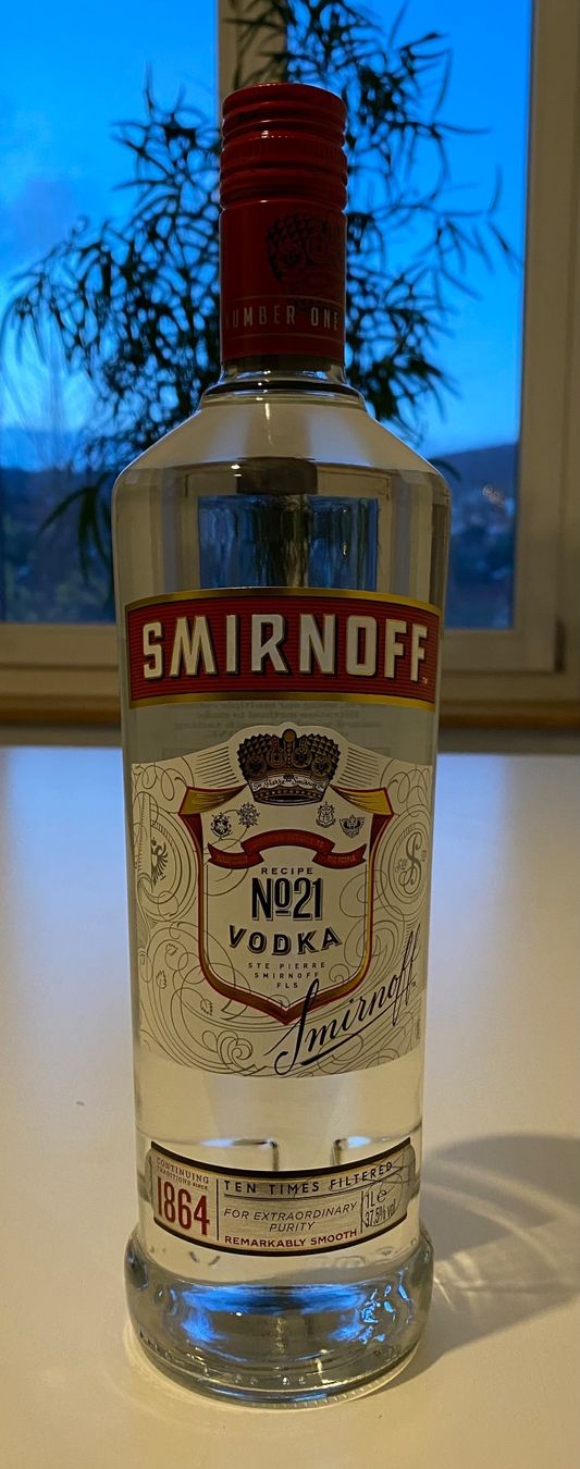 Smirnoff Bevande alcoliche: Smirnoff - vodka blanche 1l – Nuovo e nell'imballaggio originale da Tavannes venduto da Blanc0o13