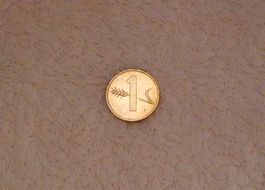 1 centime/Rappen 1984