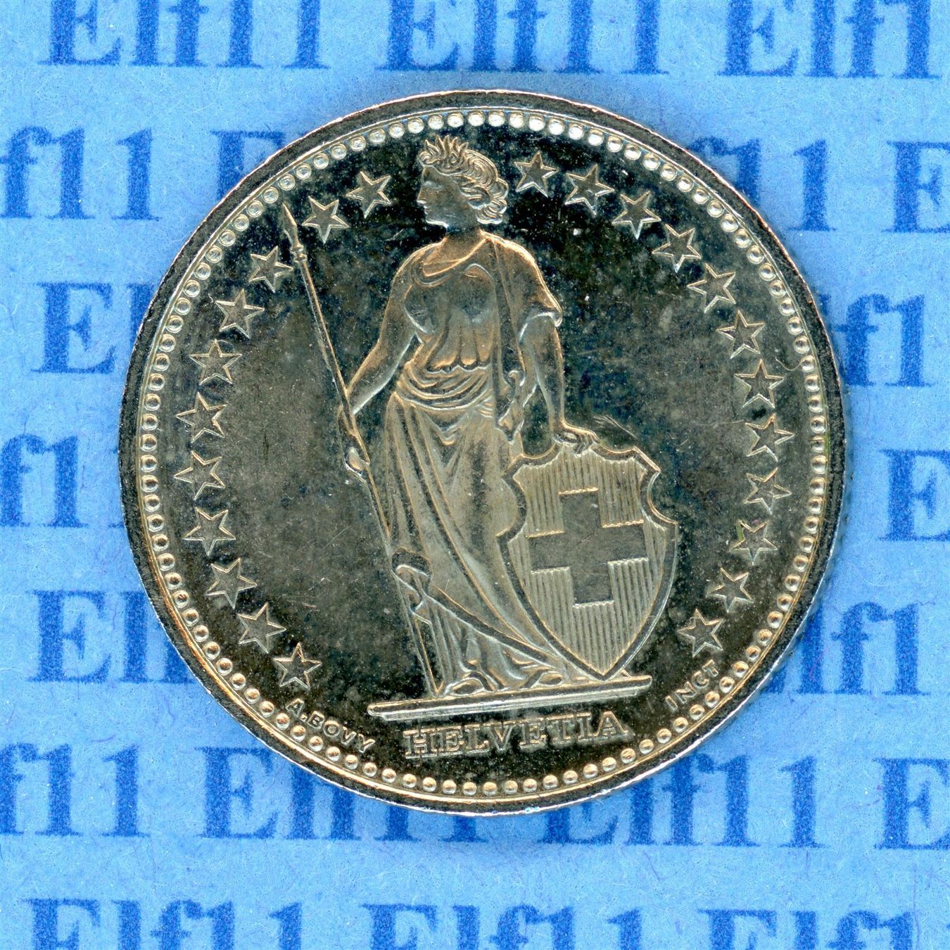 Tutti le monete: CHF___1.00 2014 -unz 1 Franken – Usato da Widnau venduto da Elf11 1