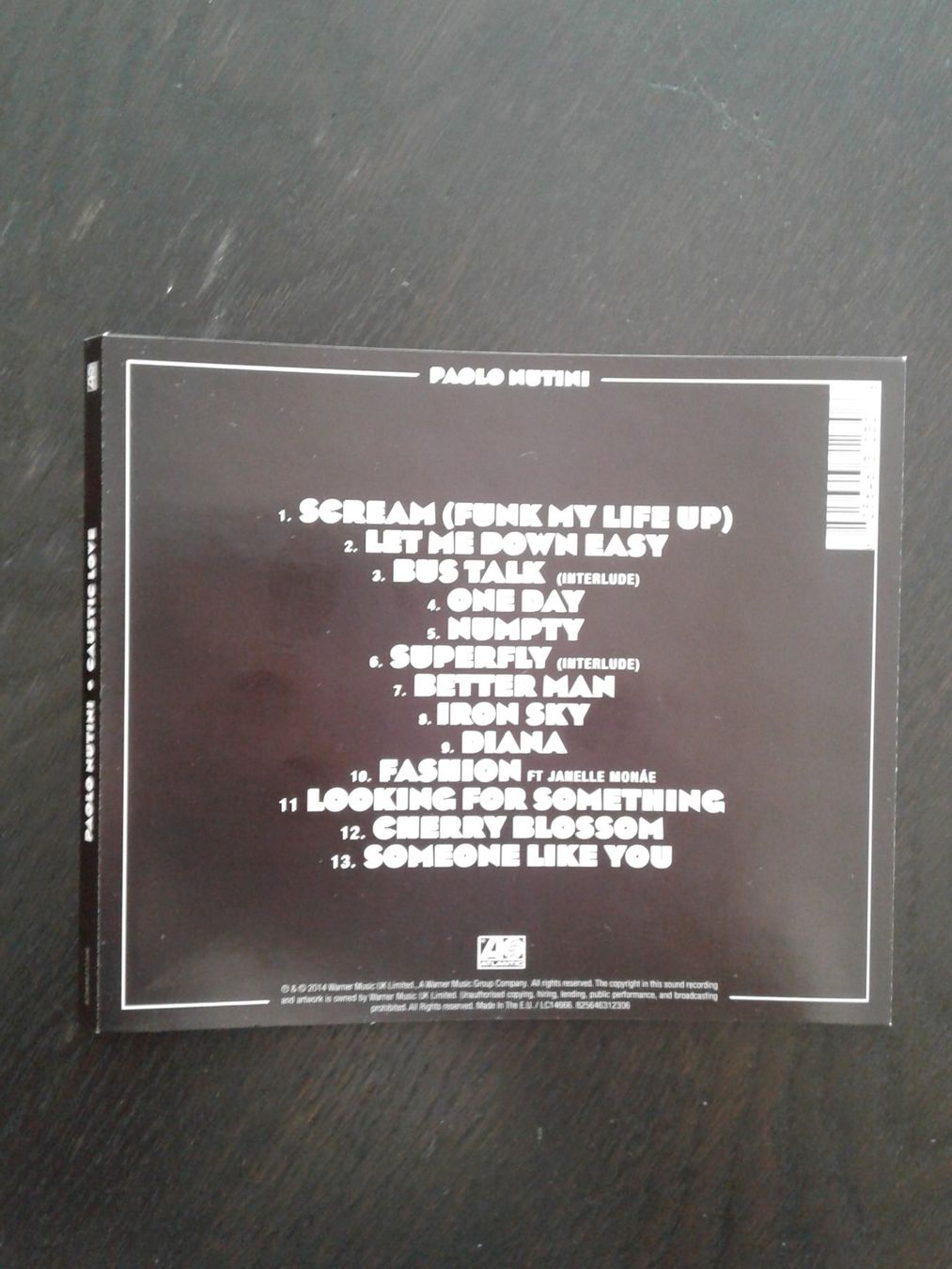 CD: Paolo Nutini - Caustic love – Nuovo (secondo la descrizione) da Wangen an der Aare venduto da Aspider 1