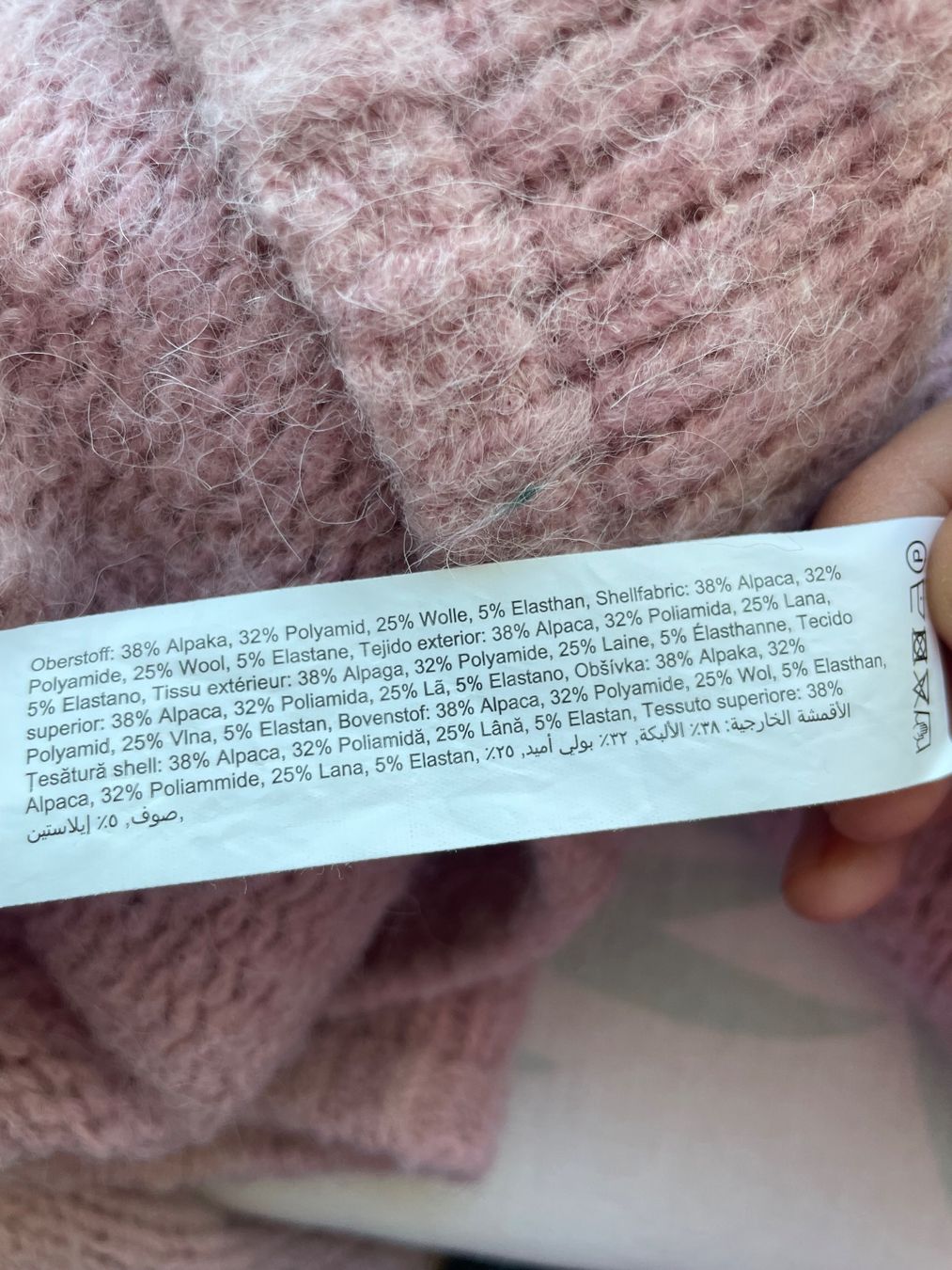 Maglioni & Felpe: EDITED Alpaka Strickpullover in Rosa, Grösse XS – Usato da Buchs SG venduto da VintageHomeCH 3