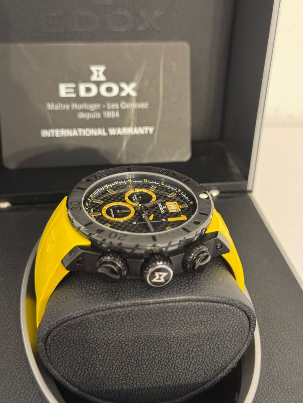 Edox Orologi: Edox Chronograph, montre homme – Usato da La Chaux-de-Fonds venduto da mem_l6xm 2