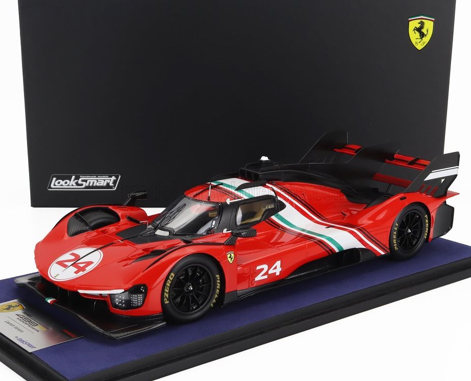 FERRARI 499P 3.0L TURBO V6 #24 MODIFICATA 1/18 NEUHEIT (Neu und ...