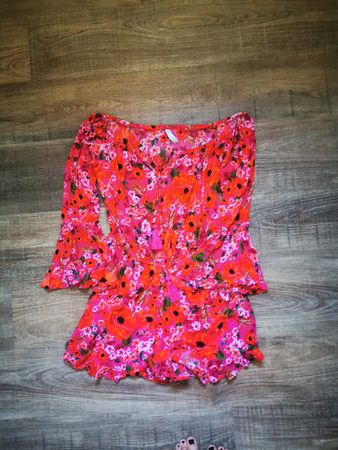 Sommerliche jumpsuit, Gr. M, luftig-leicht!