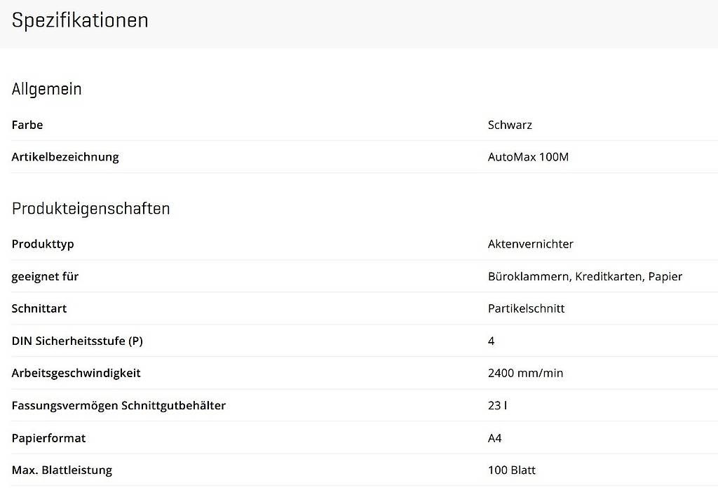 Aktenvernichter: Aktenvernichter Fellows 100M – Gebraucht aus Unterseen von mai_68dq 4